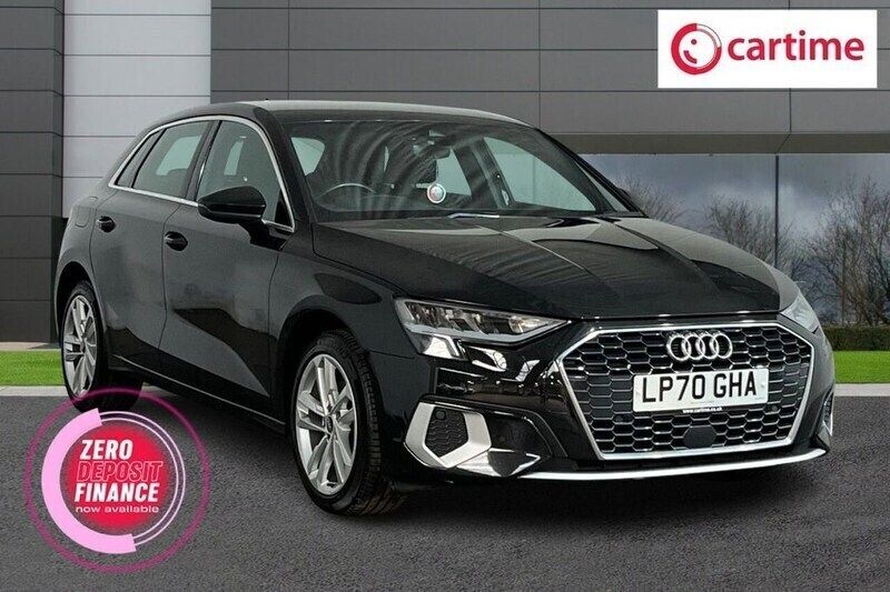 Black Used 2021 Audi A3 Sportback e-tron Sport Sedan | £14,990 (Good price) - Image 1/3