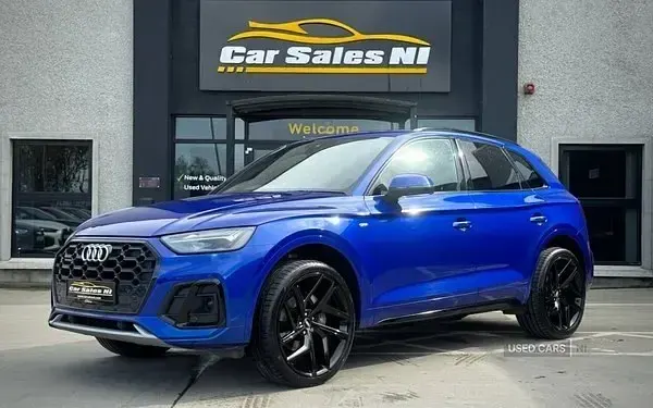 Used Audi Q5 S-Line 202 HP (148 kW) 2023 Blue SUV