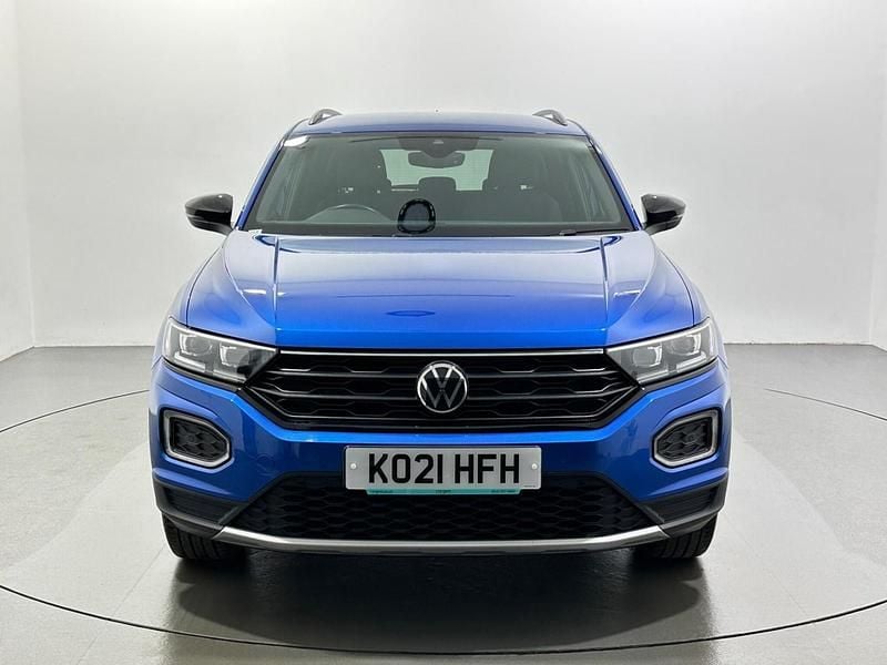 Used VW T-Roc Black Edition 110 HP (80 kW) 2021 Blue SUV