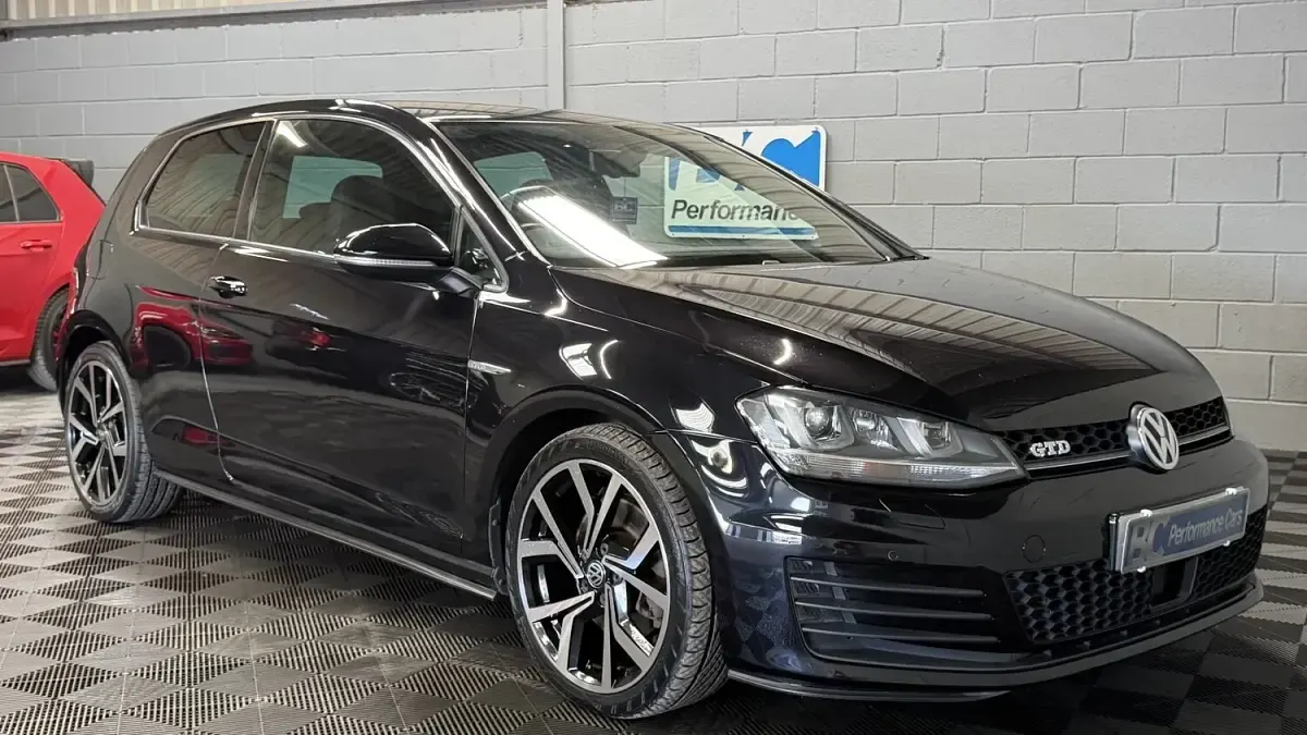 Used VW Golf VII GTD 2016 Black Hatchback
