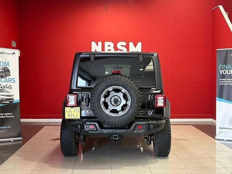 Begagnad Jeep Wrangler Rubicon 2020 Svart SUV