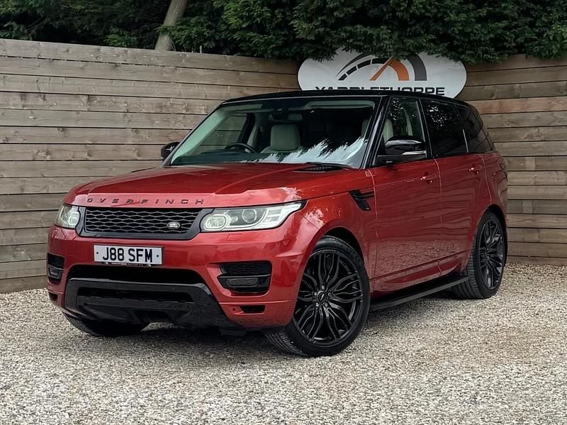 Red Used 2013 Land Rover Range Rover HSE SUV | £10,995 (Expensive) - Image 1/4