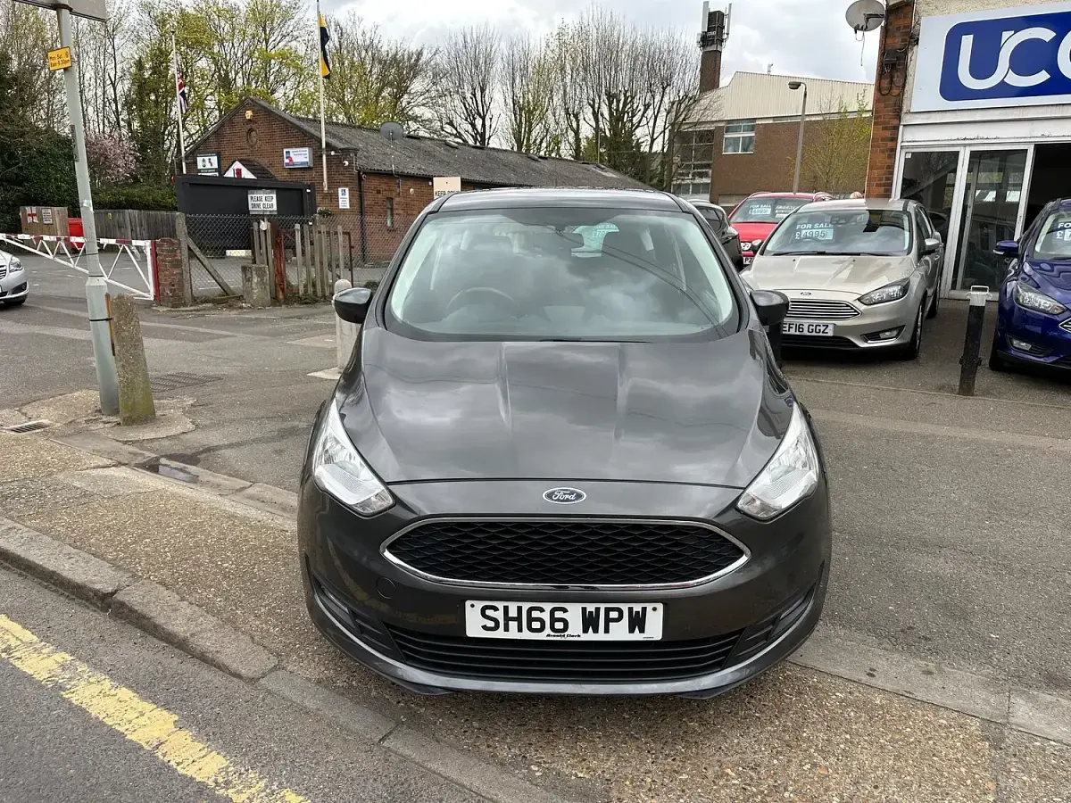 Used Ford C-MAX Zetec 125 HP (91 kW) 2016 Grey MPV