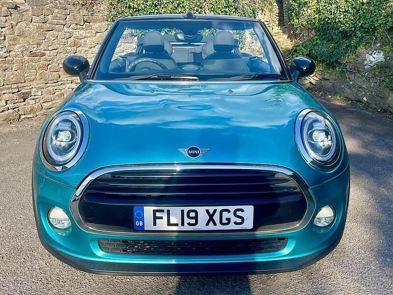 Używany Mini Cooper Cabriolet Classic 2019 Turkusowy Kabriolet