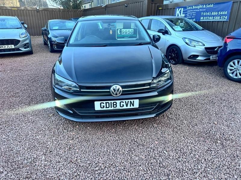 Begagnad VW Polo SE 65 HK (47 kW) 2018 Svart Halvkombi
