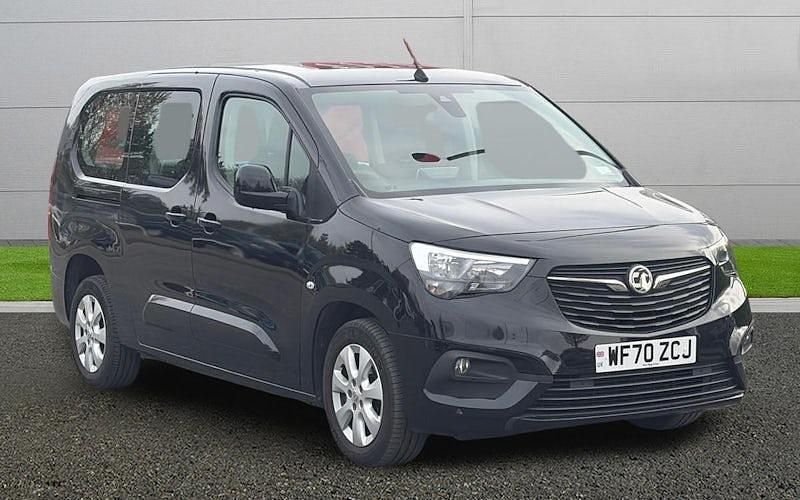 Used Vauxhall Combo S 102 HP (75 kW) 2020 Black MPV