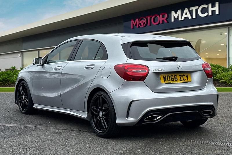 Used Mercedes A200 AMG line 2017 Silver Hatchback