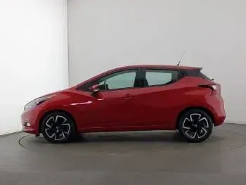 Used Nissan Micra Acenta 92 HP (67 kW) 2022 Red Hatchback