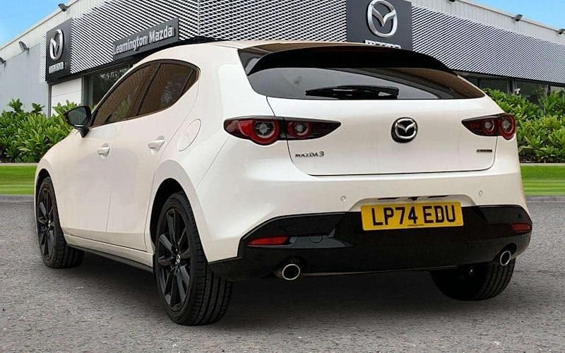 Used Mazda 3 Homura-Line 140 HP (102 kW) 2025 White Hatchback