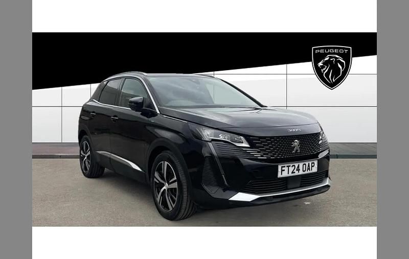 Black Used 2024 Peugeot 3008 GTi SUV | £21,346 (Fair price) - Image 1/4