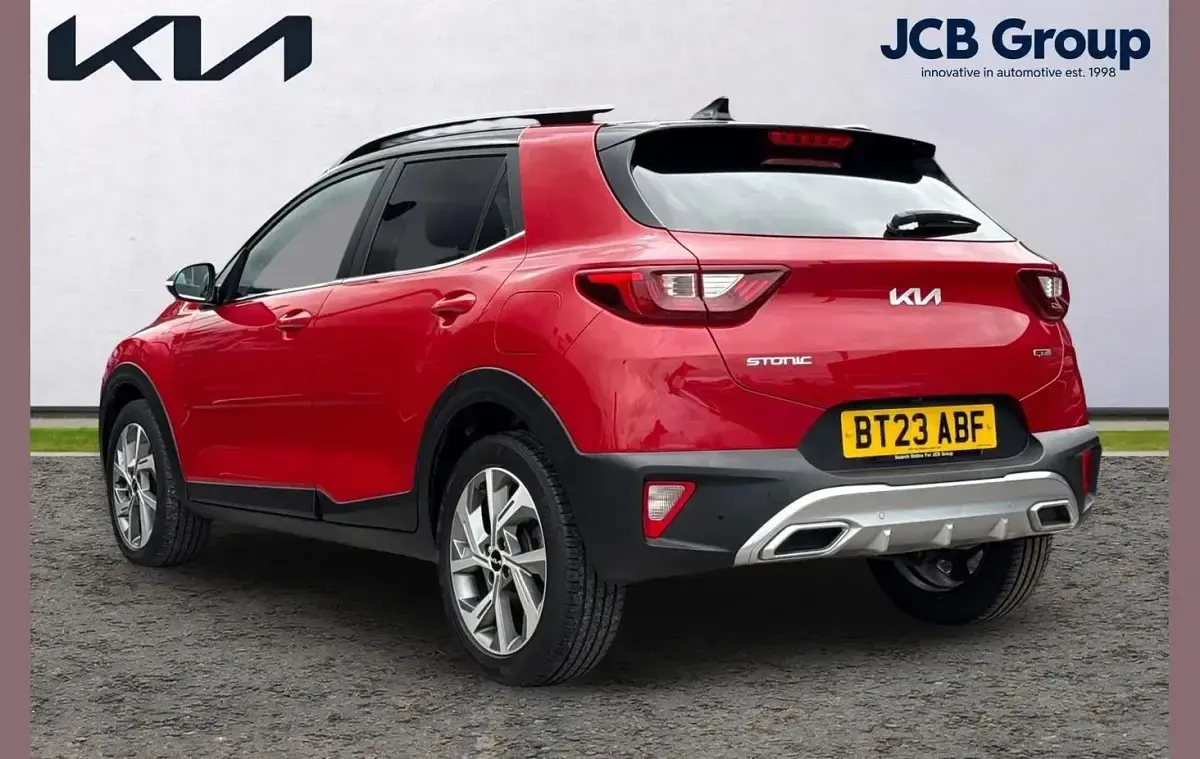 Used Kia Stonic GT-Line S 117 HP (86 kW) 2023 Red SUV