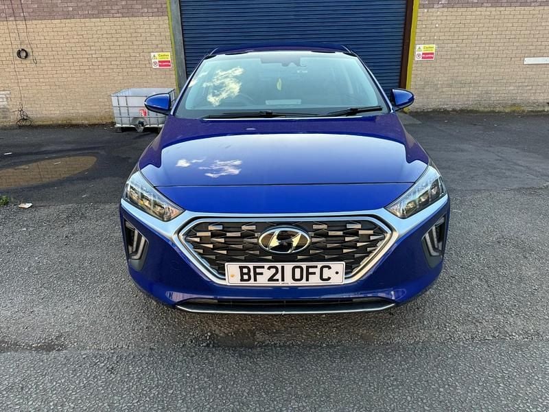 Used Hyundai Ioniq Premium 100 kW (136 HP) 2021 Blue Hatchback