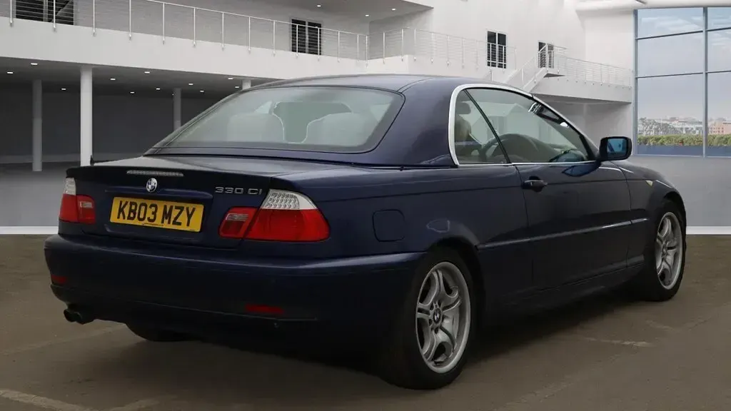 Used BMW 330 Cabriolet Performance 2003 Blue Cabriolet