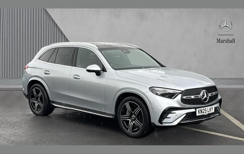 Silver Used 2025 Mercedes GLC300e AMG Line Premium SUV | £48,680 (A bit pricey) - Image 1/4