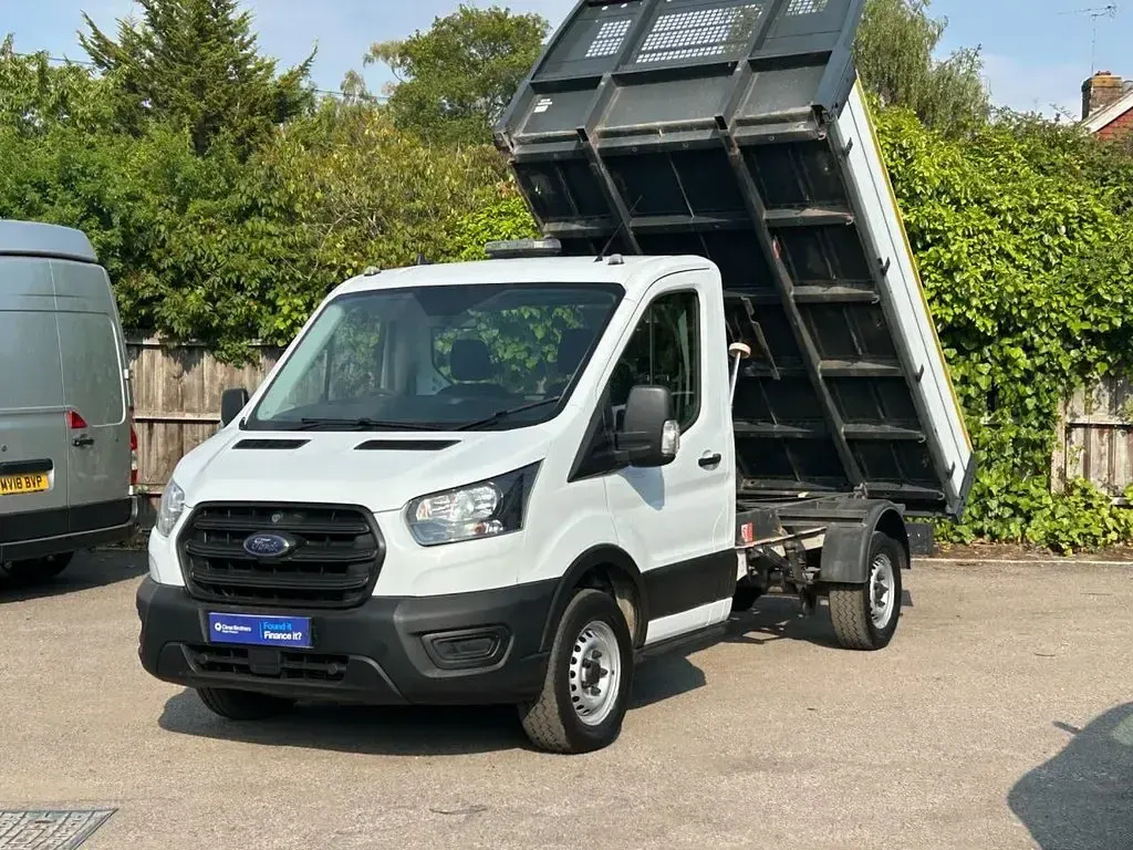 Used Ford Transit 130 HP (95 kW) 2021 White Van