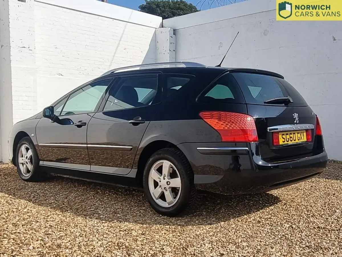 Used Peugeot 407 Sport 140 HP (102 kW) 2010 Black Estate