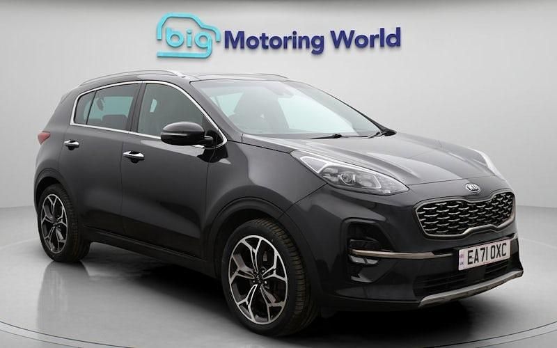Black Used 2021 Kia Sportage GT-Line S SUV | £17,000 (Super price) - Image 1/4