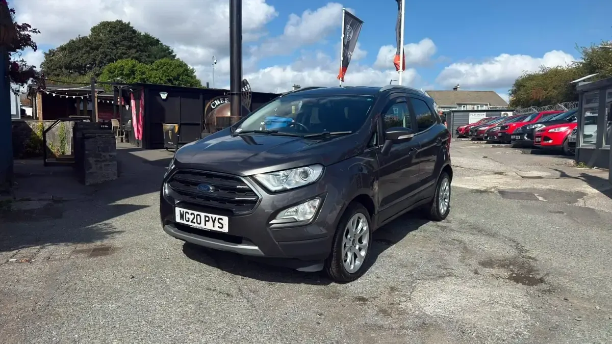 Used Ford Ecosport Titanium 125 HP (91 kW) 2020 Grey SUV
