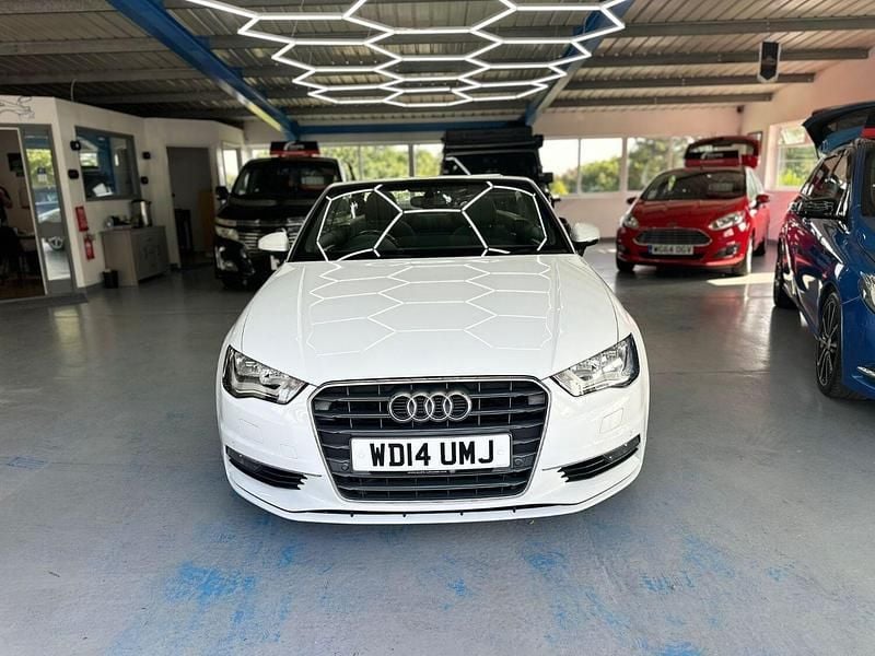 White Used 2014 Audi A3 Cabriolet Sport Cabriolet | £7,200 (Fair price) - Image 1/4
