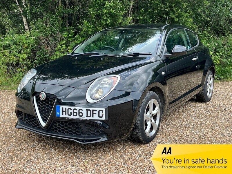 Black Used 2017 Alfa Romeo MiTo Hatchback | £6,499 (Fair price) - Image 1/4