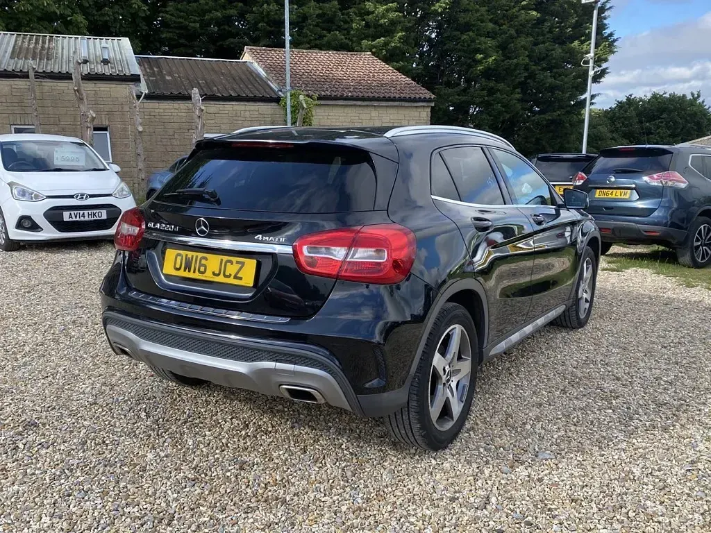 Used Mercedes GLA220 AMG line 2016 Black SUV