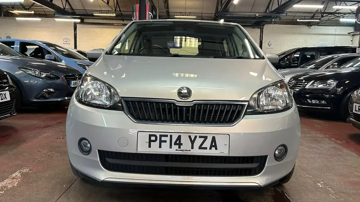 Used Skoda Citigo Elegance 75 HP (55 kW) 2014 Silver Hatchback
