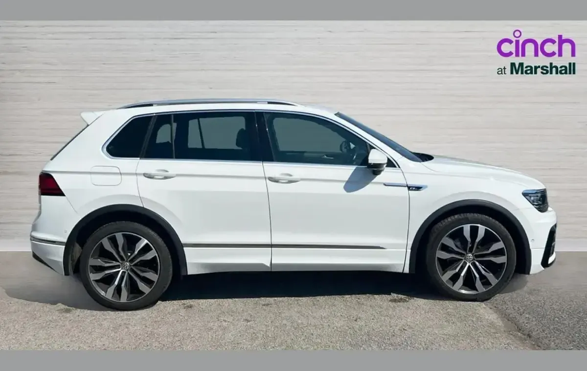 Used VW Tiguan R-line 150 HP (110 kW) 2020 White SUV