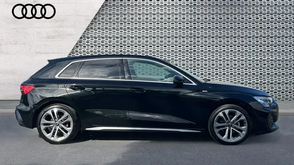 Used Audi A3 S-Line 150 HP (110 kW) 2025 Black