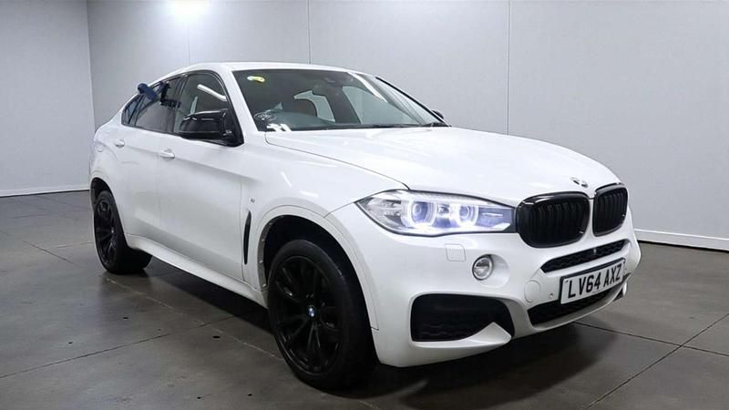 White Used 2014 BMW X6 M Sport SUV | £14,980 (A bit pricey) - Image 1/4