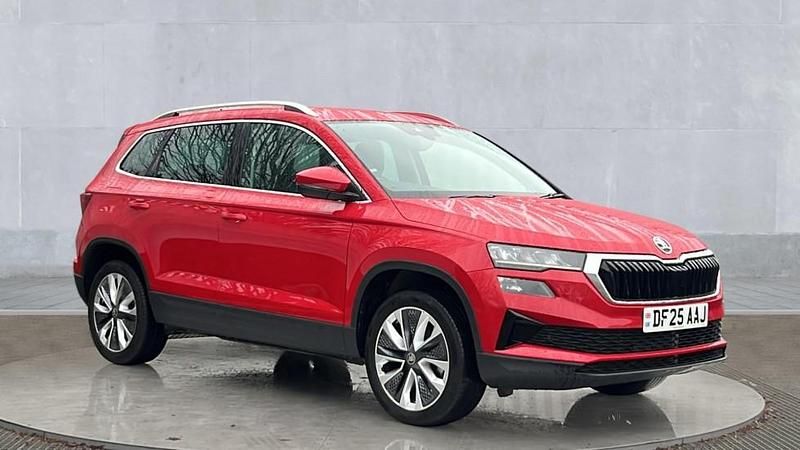 Used Skoda Karoq SE L 150 HP (110 kW) 2025 Red SUV