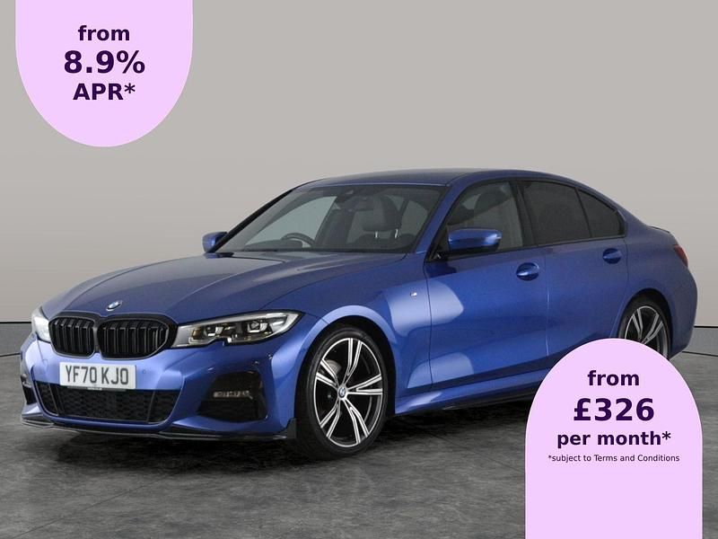 Blue Used 2020 BMW 320e M Sport Sedan | £21,668 (Fair price) - Image 1/2