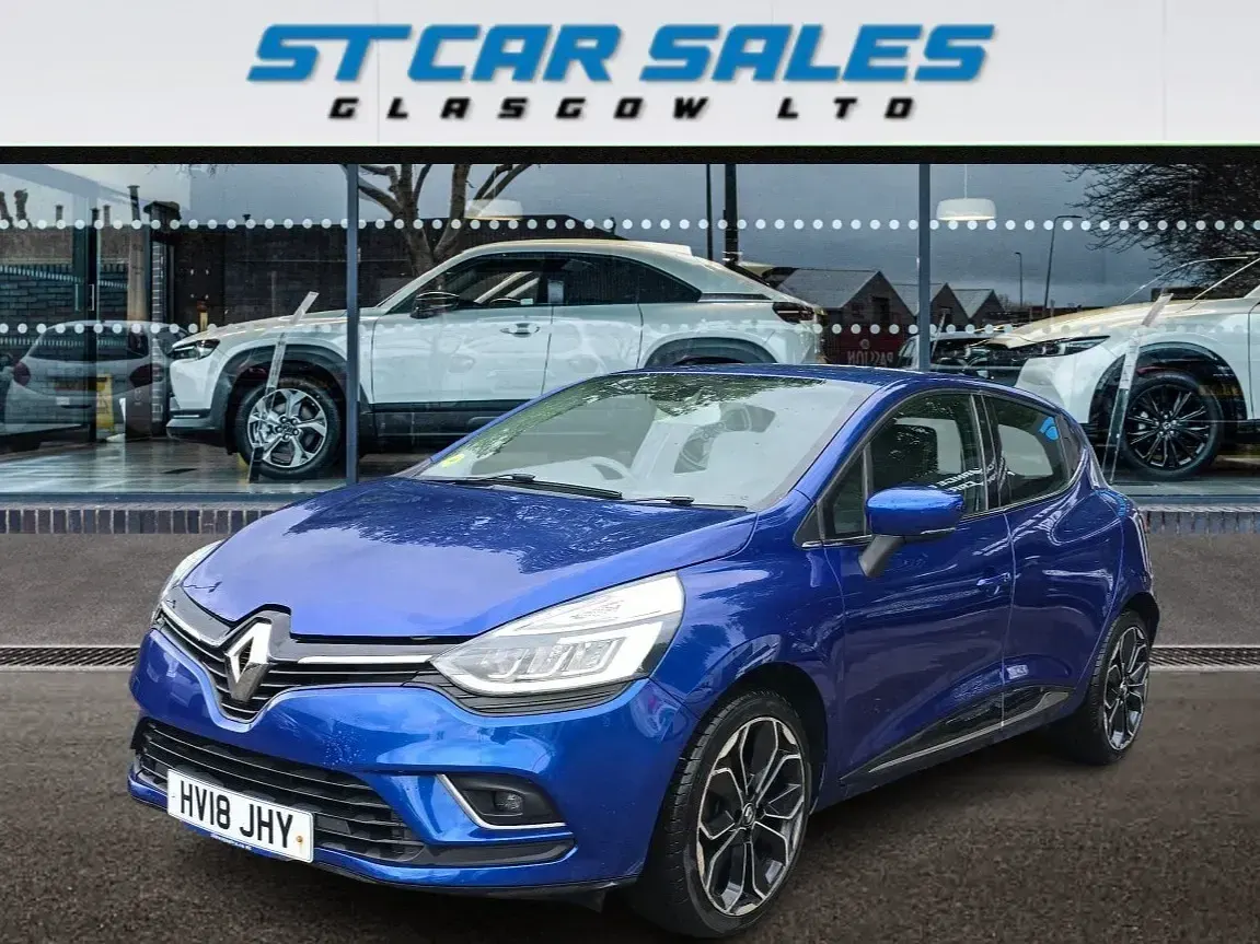 Used Renault Clio Dynamique 90 HP (66 kW) 2018 Blue Hatchback