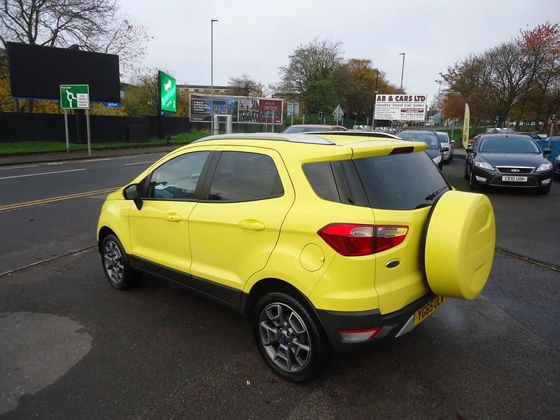 Used Ford Ecosport Titanium 2015 Yellow SUV