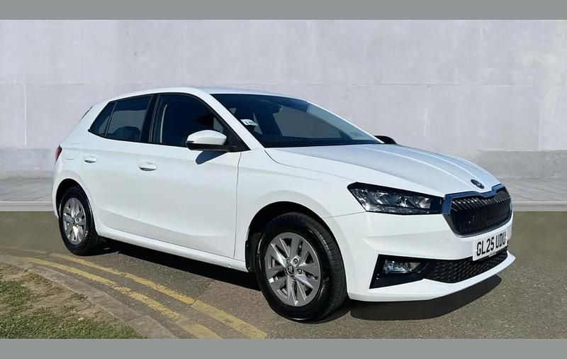 Used Skoda Fabia SE 116 HP (85 kW) 2025 Moon white metallic Hatchback