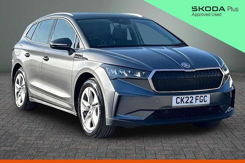 Used Skoda Enyaq iV Suite 97 kW (132 HP) 2022 Graphite grey metallic SUV