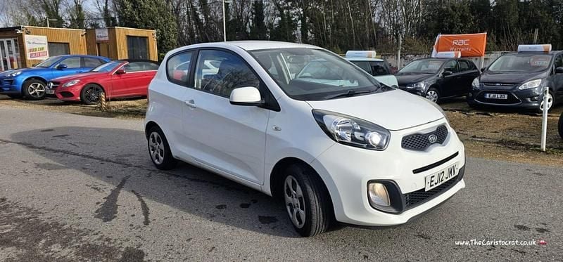 Used Kia Picanto 2012 White Hatchback