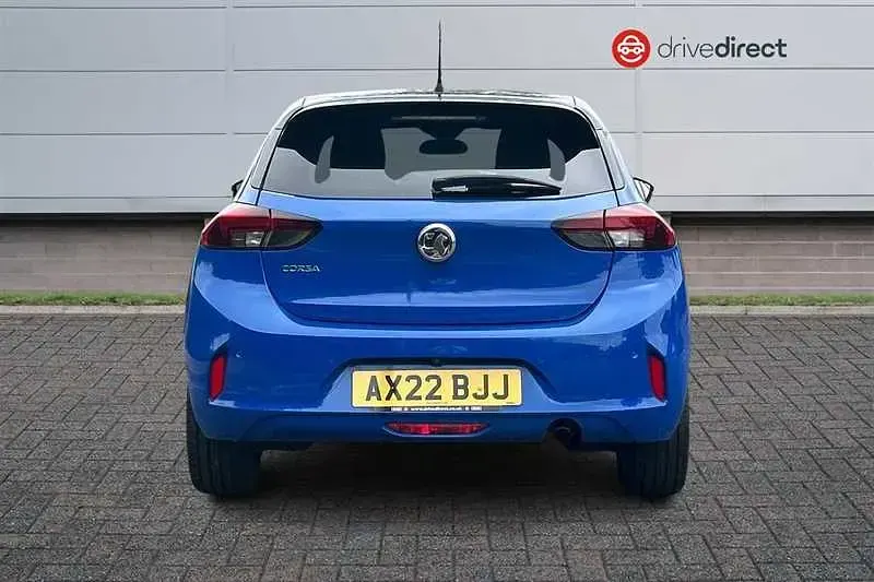 Used Vauxhall Corsa Edition 100 HP (73 kW) 2022 Blue Hatchback