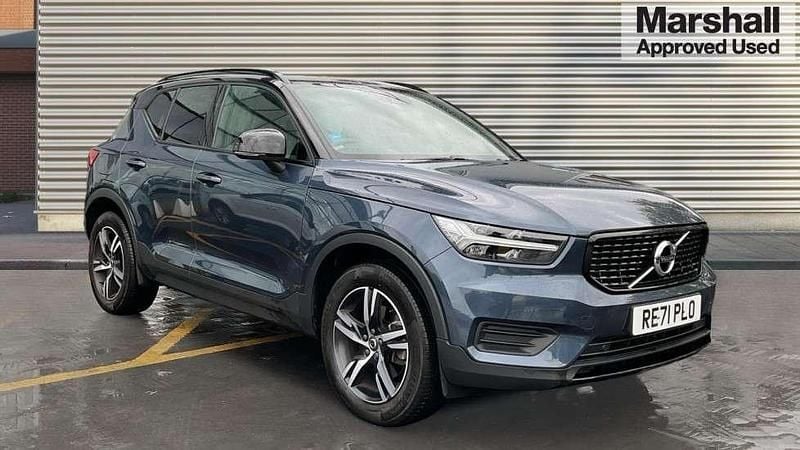Blue Used 2021 Volvo XC40 R-Design SUV | £27,310 (Fair price) - Image 1/4