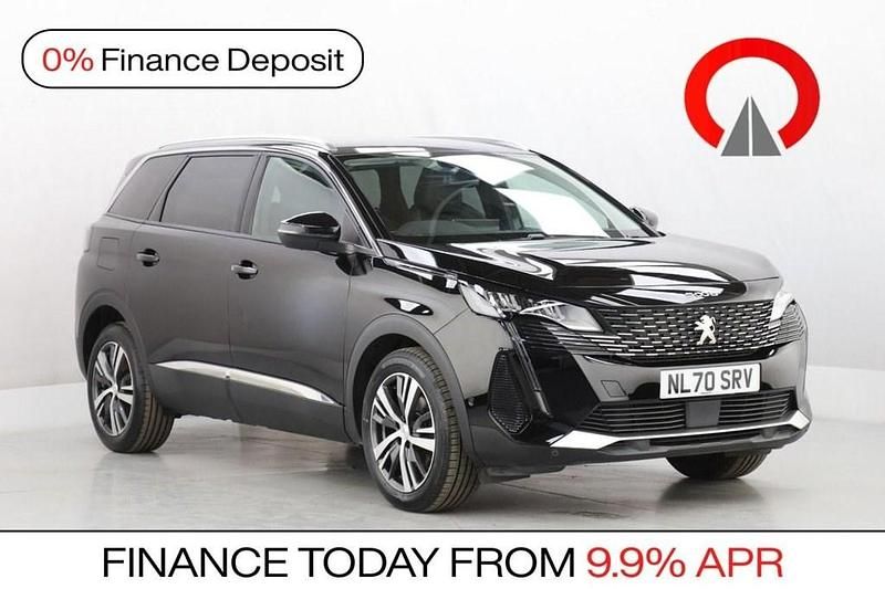 Used Peugeot 5008 Allure Premium 130 HP (95 kW) 2021 Black SUV
