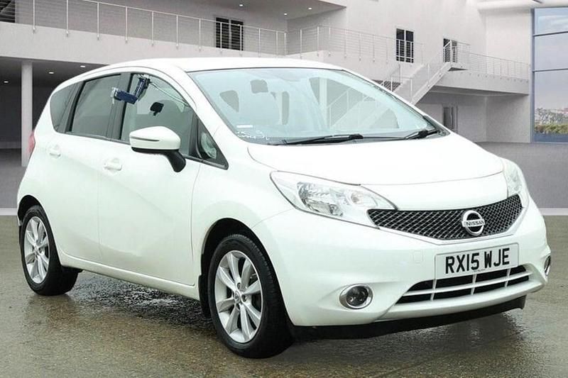 Used Nissan Note Acenta Premium 98 HP (72 kW) 2015 White Hatchback