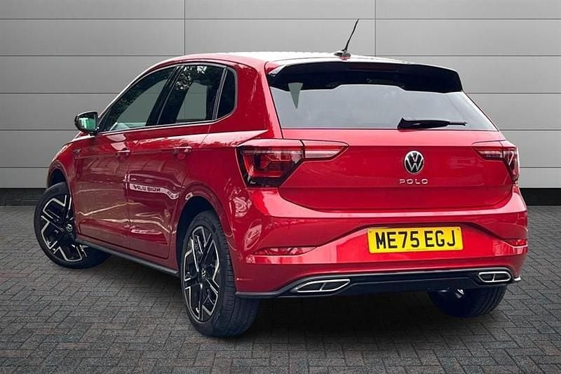 Used VW Polo Black Edition 115 HP (84 kW) 2026 Kings red with black roof Hatchback
