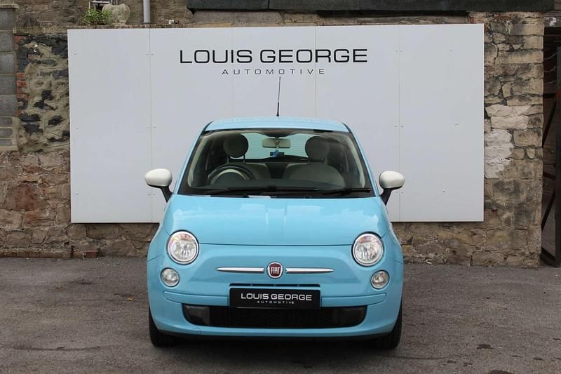 Used Fiat 500 69 HP (50 kW) 2013 Blue Hatchback