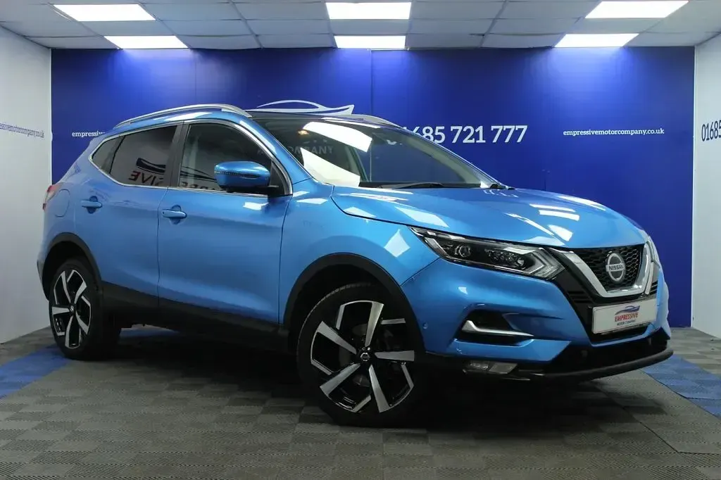 Used Nissan Qashqai S 115 HP (84 kW) 2019 Blue SUV