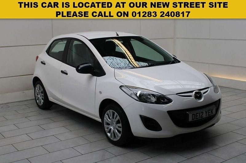 White Used 2012 Mazda 2 Hatchback | £2,500 (Good price) - Image 1/3