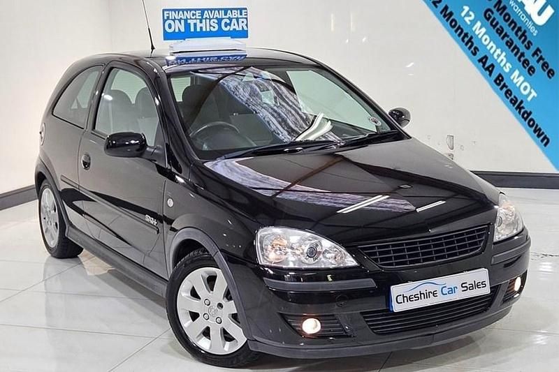 Second-hand Vauxhall Corsa 89 CP (65 kW) 2006 Negru Hatchback