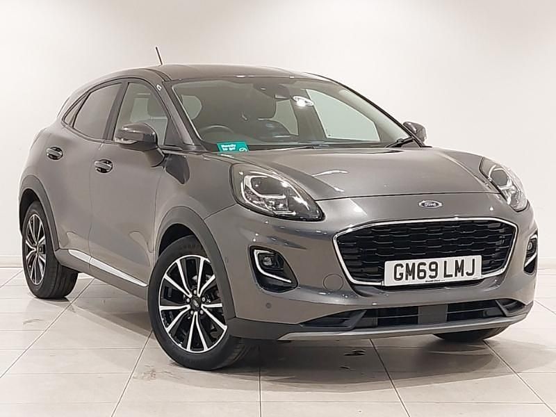 Grey Used 2020 Ford Puma Titanium Hatchback | £14,498 (Fair price) - Image 1/4