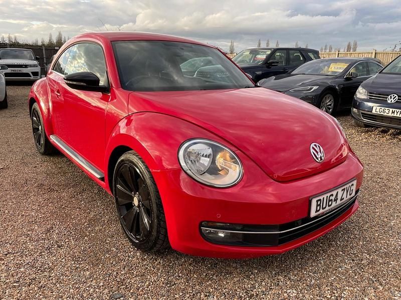 Used VW Beetle Sportline 140 HP (102 kW) 2014 Red Hatchback
