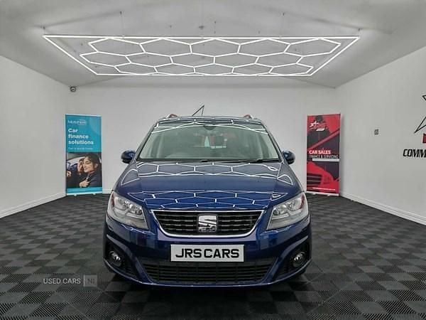 Used Seat Alhambra XCELLENCE 177 HP (130 kW) 2020 Blue MPV