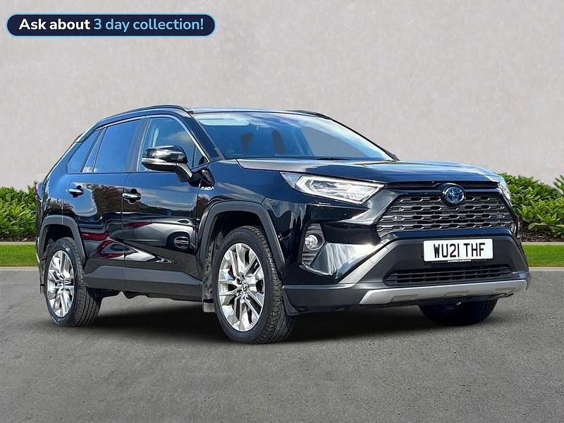 Black Used 2021 Toyota RAV4 Hybrid SUV | £25,499 (Fair price) - Image 1/4