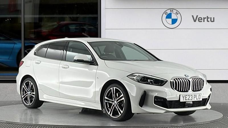 Used BMW 118 M Sport 136 HP (100 kW) 2023 White Hatchback
